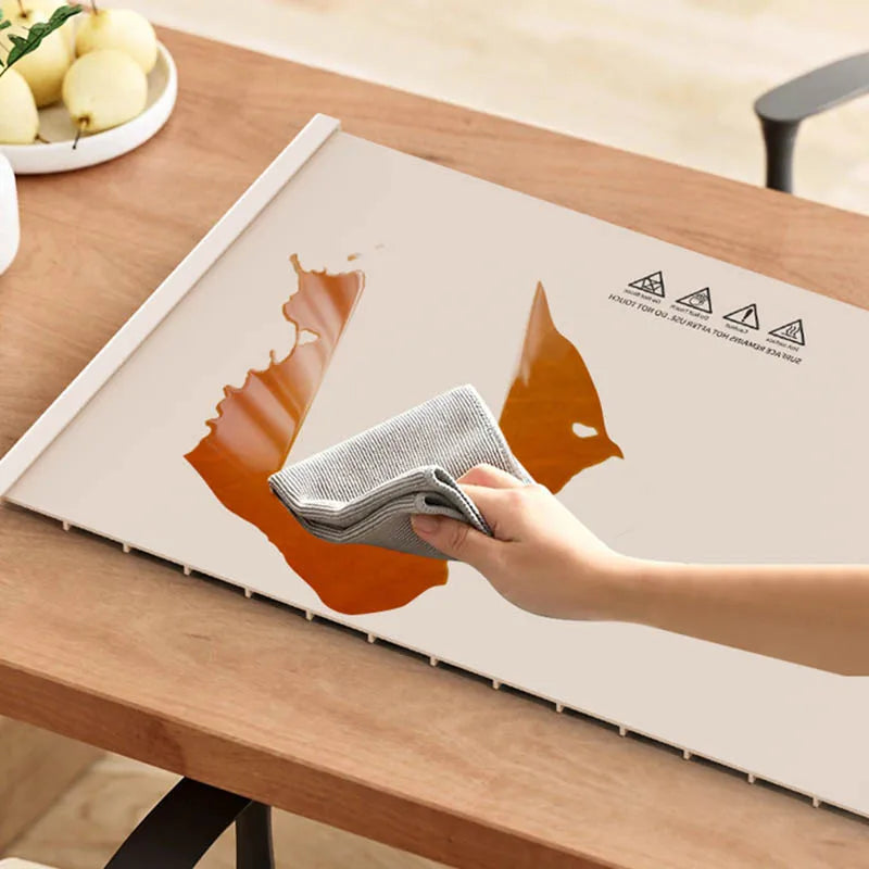 Electric Food Warming Plate – Foldable Heating Tray with Adjustable Temperature for Dining & Serving