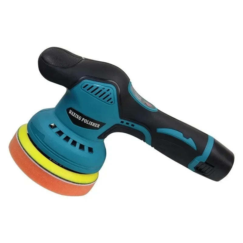 Portable Cordless Car Polisher – Battery Powered Waxing & Polishing Tool