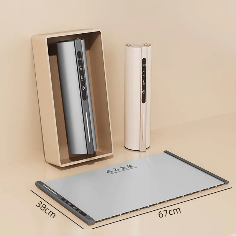Electric Food Warming Plate – Foldable Heating Tray with Adjustable Temperature for Dining & Serving