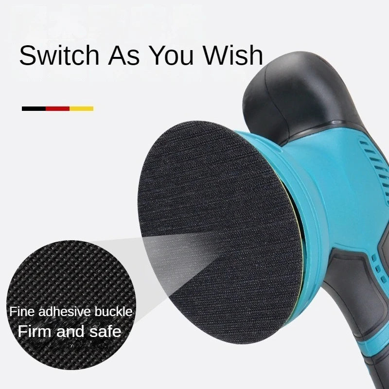 Portable Cordless Car Polisher – Battery Powered Waxing & Polishing Tool