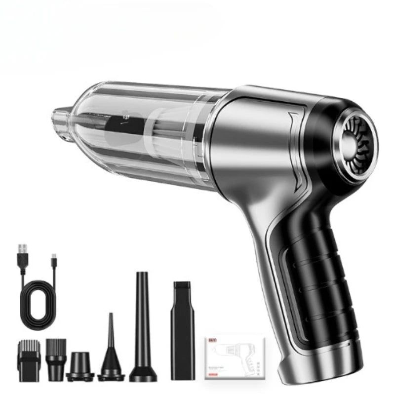 Portable Cordless Car Vacuum Cleaner – Handheld Mini Vacuum for Home & Auto