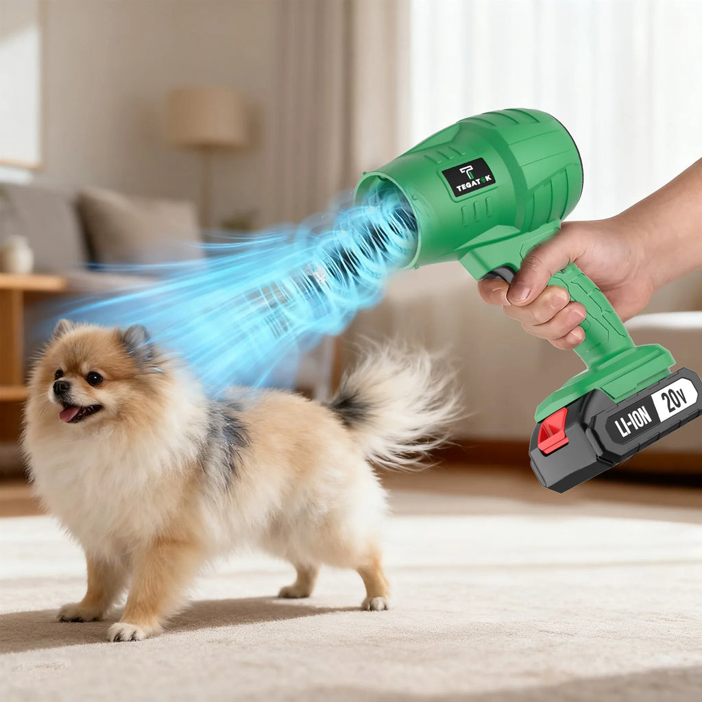 Portable Cordless Turbo Blower – Handheld Battery Powered Cleaning Tool